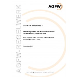 FW 308 Beiblatt 1 - Fließdiagramme der durchzuführenden Schritte nach AGFW FW 308