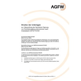 FW 601 - Unternehmen zur Errichtung, Instandsetzung und Einbindung von Rohrleitungen für Fernwärmesysteme - Anforderungen und Prüfungen