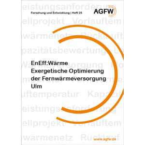 EnEff: Wärme | Exergetische Optimierung der Fernwärmeversorgung Ulm (Heft 25)