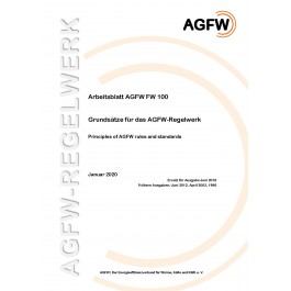 FW 100 - Grundsätze für das AGFW-Regelwerk (Printversion)