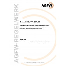 FW 523 Teil 1 - Trinkwassererwärmungssysteme - Vergleich