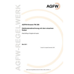 FW 206 - Heizkostenabrechnung mit dem einzelnen Nutzer